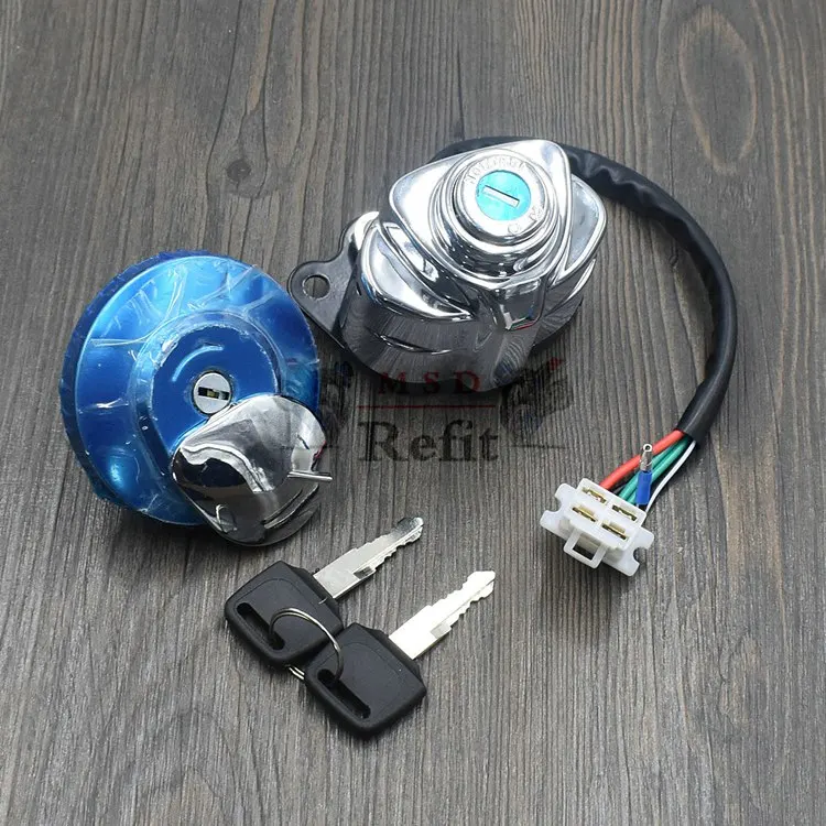 Замок зажигания топливная газовая Крышка для Honda Magna 250 Shadow Steed VLX 600 400 ACE750 рулевая