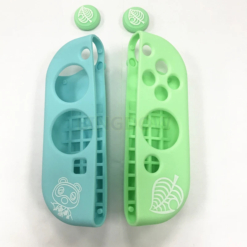 

10set Animal Crossing Accessories for Nintend Switch Joycon Soft Silicone Case Joystick Cover for NS Switch Lite Game Controller