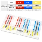 Быстроразъемные соединители для проводов, водонепроницаемые, термоусадочные, 50 шт.