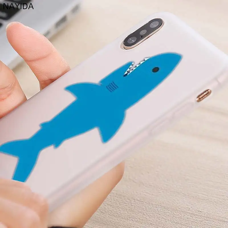 Мягкий чехол для Xiaomi 10 8 A2 A3 Cc9 Lite Mi 9se A1 6X 5X Note Pro океан Кит акулы рыба|Бамперы| |
