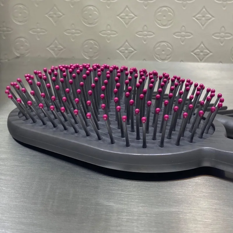 Dysoned-cepillo de dientes anchos para peluquer&iacute;a, rastrillo de aire para desenredar el pelo, masaje, Juego de 2 piezas, accesorios de herramientas-4