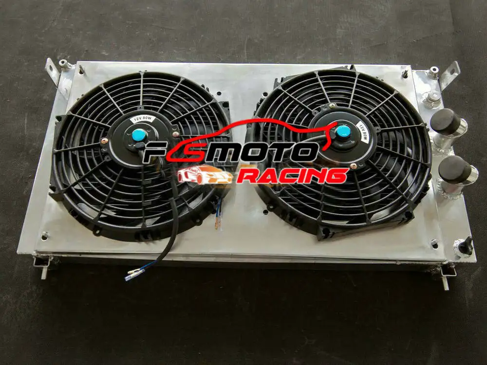 62 мм с наружной резьбой Алюминий радиатора и кожух вентиляторы Феррари DeTomaso Pantera