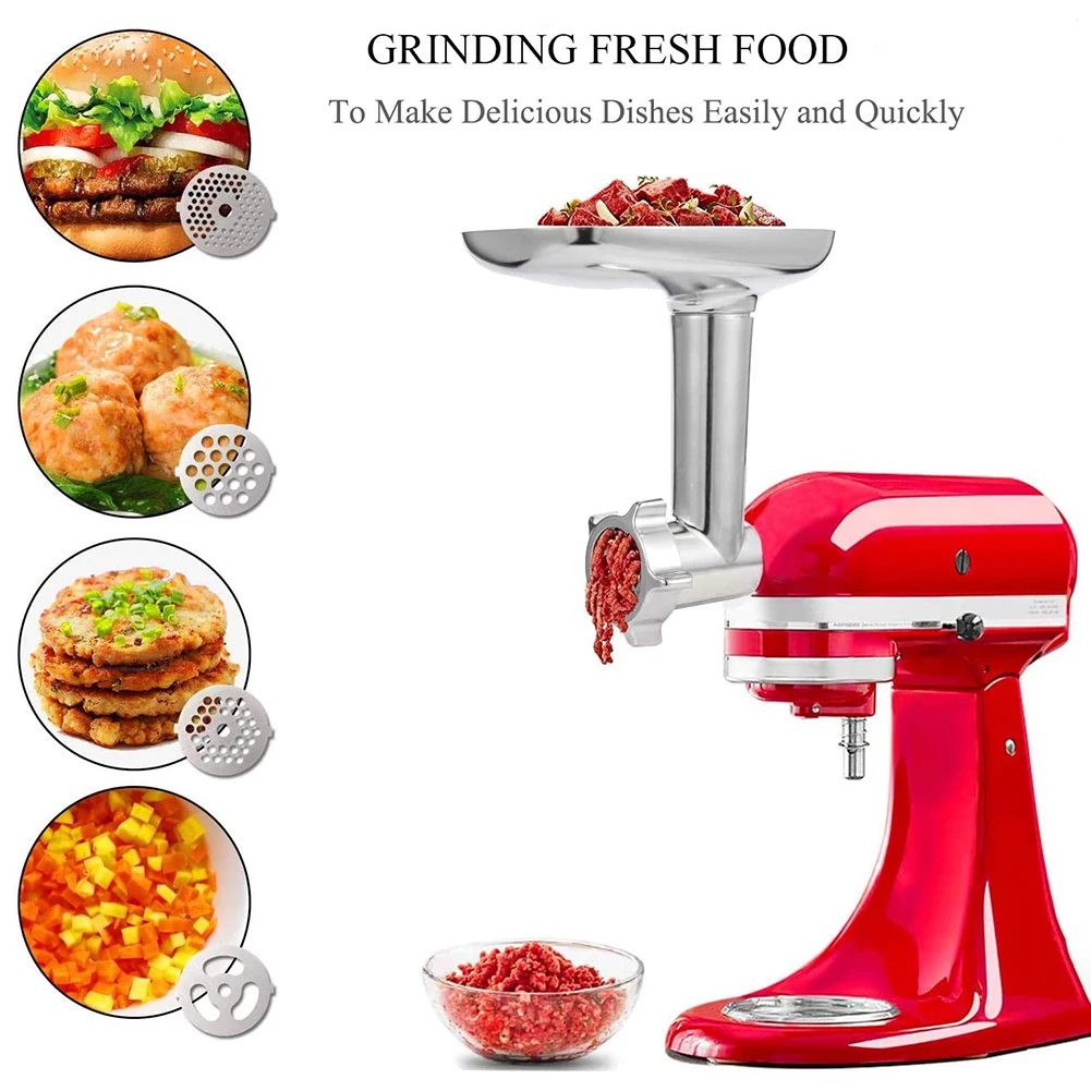 

Meat Grinder Attachement Meat Mincer Sausage Stuffer Accessories For Kitchen Stand Mixers Excellent Family Gift Kitchen Tools
