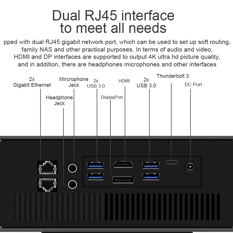 

CHUWI CoreBox Pro Intel i3-1005G1 Windows 10 Mini Gaming Desktop PC 12GB RAM 256GB ROM Dual Core Bluetooth 5.1