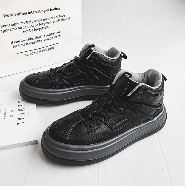 

20212 New Men Autumn and Winter Casual Shoes Platform Shoes Fashion Sneakers Bestseller Skateboarding Shoes