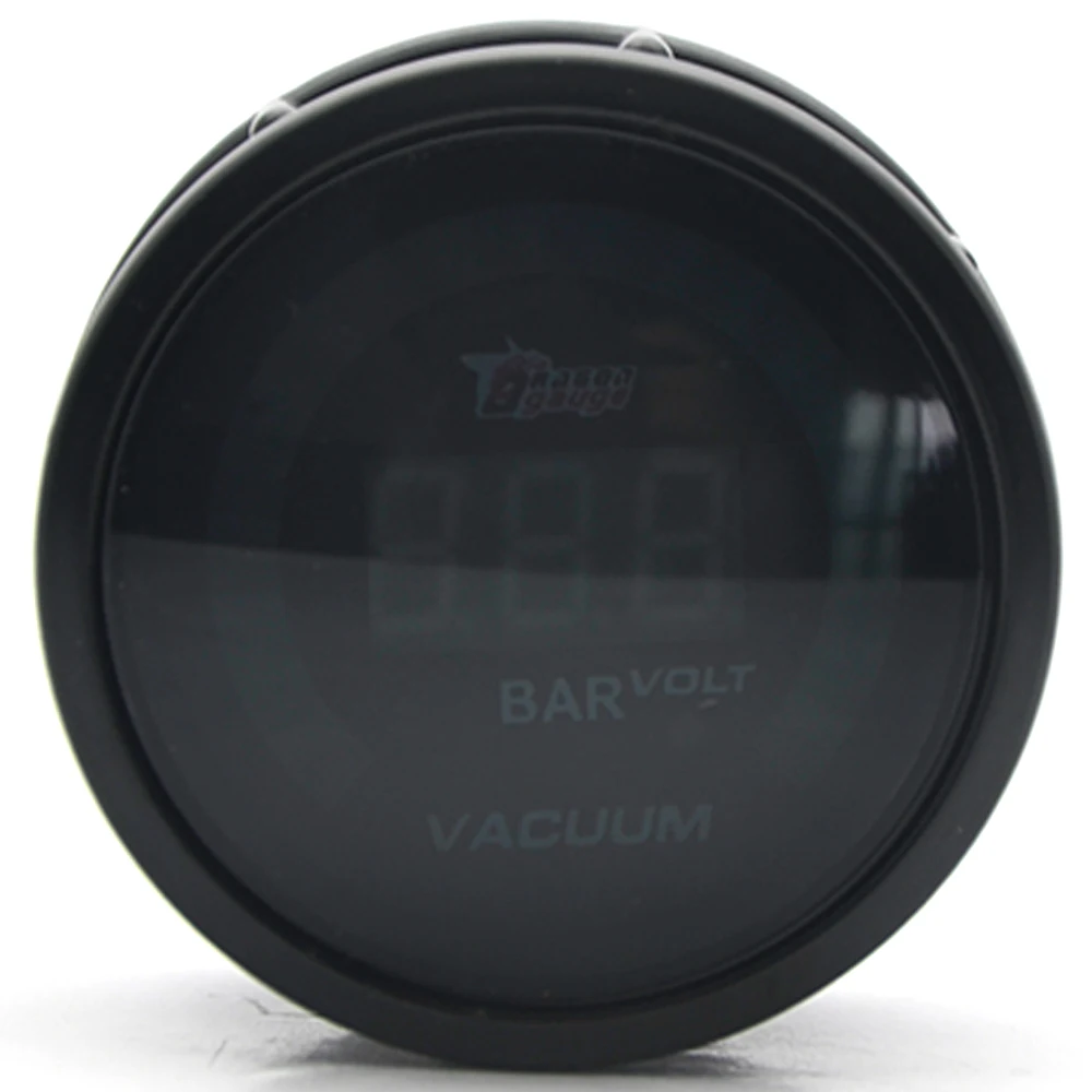 Автомобильный Аналоговый светодиодный цифровой вакуумный измеритель 2 дюйма 52