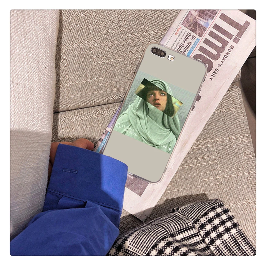 Чехол для телефона Mona Lisa с принтом, мягкий из ТПУ для iphone 11 pro max X XR XS MAX 8 7 6 5 6S 5s PLUS SE MonaLisa gum smoke