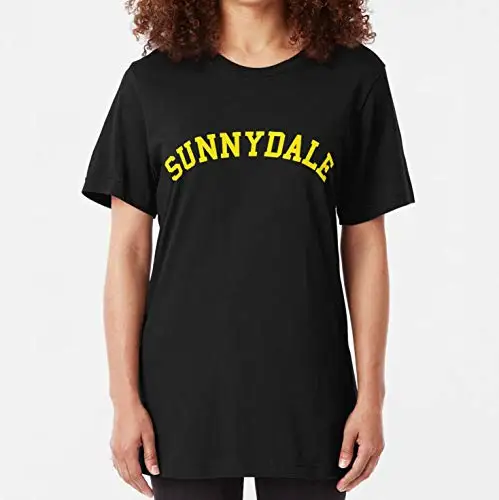 Sunnyale средней школы Баффи Slim Fit футболка унисекс Толстовка для мужчин женщин дамы