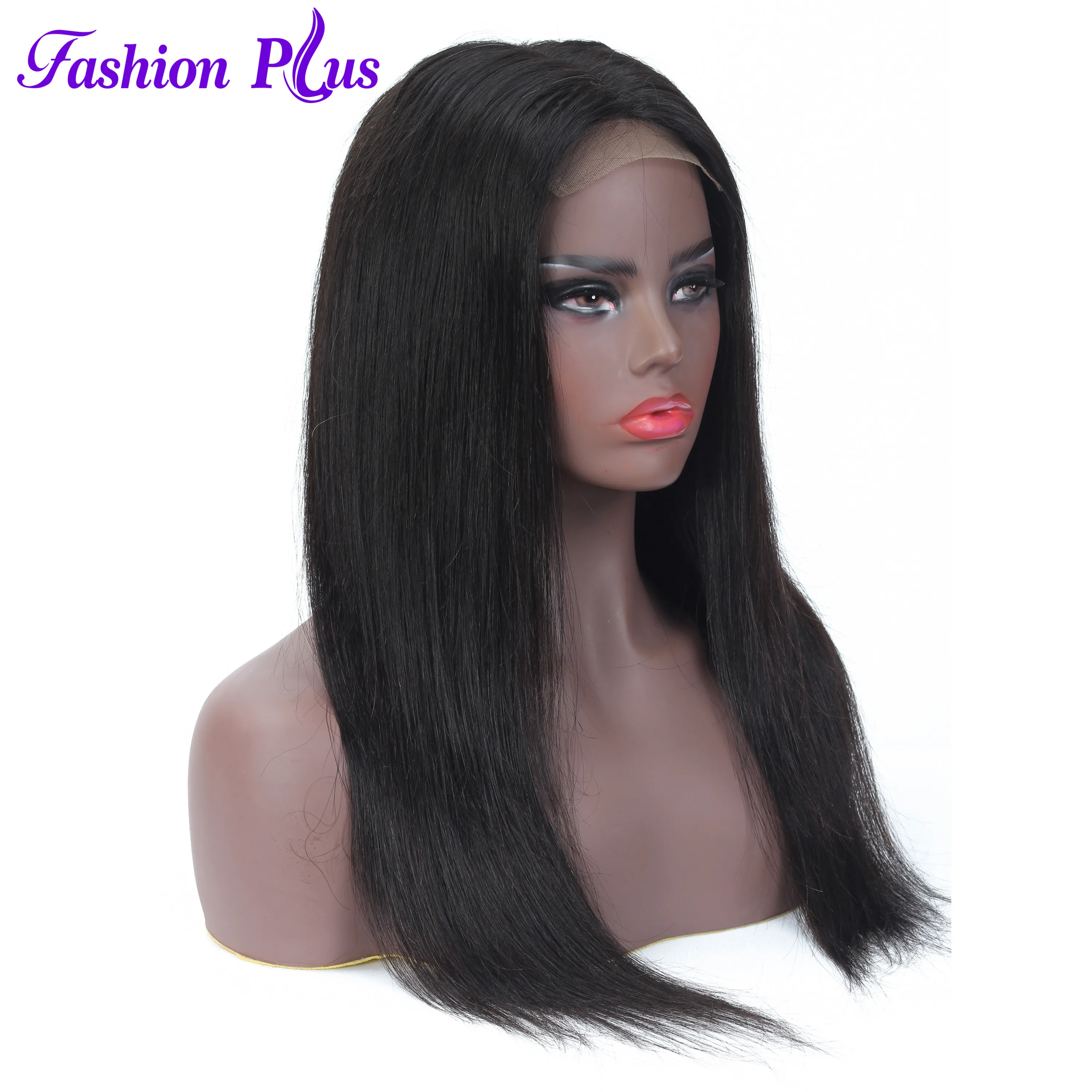 

Lace Closure Wigs 100% Human Hair Pre Plucked With Baby Hair Brazilian Straight Remy Hair Wigs For Women 150% Density