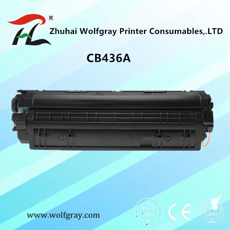 Совместимый тонер картридж для принтера HP CB436A 436a 436 36a LaserJet P1503 P1504 P1505 P1506 M1120 M1120n