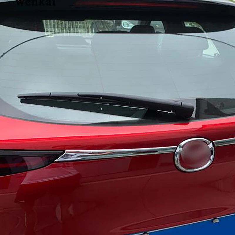 Для Mazda Cx-30 Cx30 2020-2021 Abs Задняя Крышка багажника литье Накладка рамка