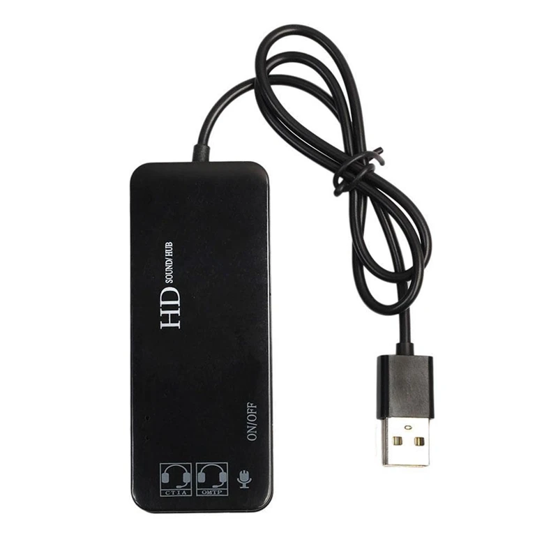 Комплект из 2 предметов 3 Порты и разъёмы Usb 0 хаб внешний 7.1Ch звуковая карта