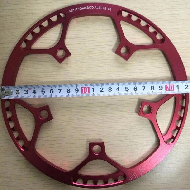 Складное Велосипедное кольцо Litepro Ultralight 130BCD с ЧПУ 53T 56T 58T A7075 из сплава BMX|bike crankset|bmx