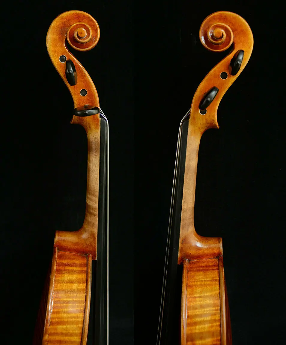 Настоящая фотография выдающаяся скрипка Guarneri 1743 cannon скрипка Maste's Own Work No. W16