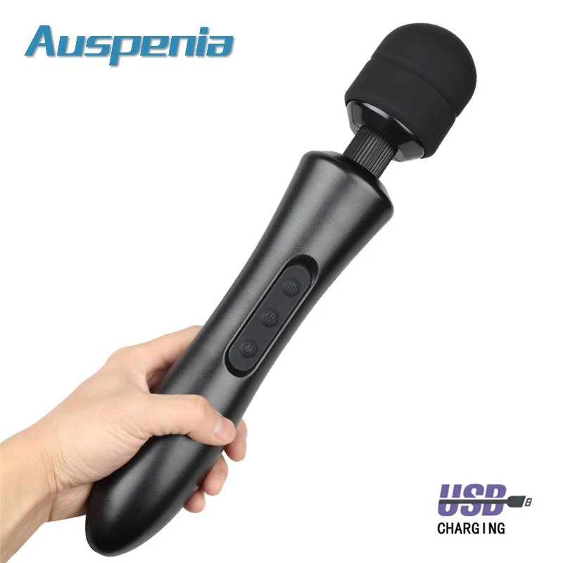 Супер мощный большой вибратор волшебная палочка для женщин 8 скоростей и 20 частот