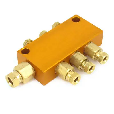 Регулируемый 1 впускной 3 выходной распределительный клапан для гидравлического