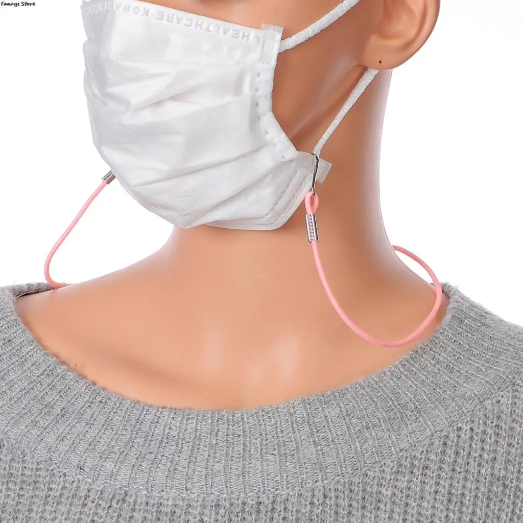 

Маска против потери ушной крючок маска веревочная цепочка Противоударная Ушная маска для фиксации кожи противоскользящая декомпрессионна...