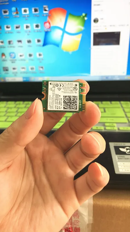 

Dual band Wireless AC 7265 7265NGW 7265 AC BT4.0 867Mbps NGFF M2 Wireless Card model: 7265NGW