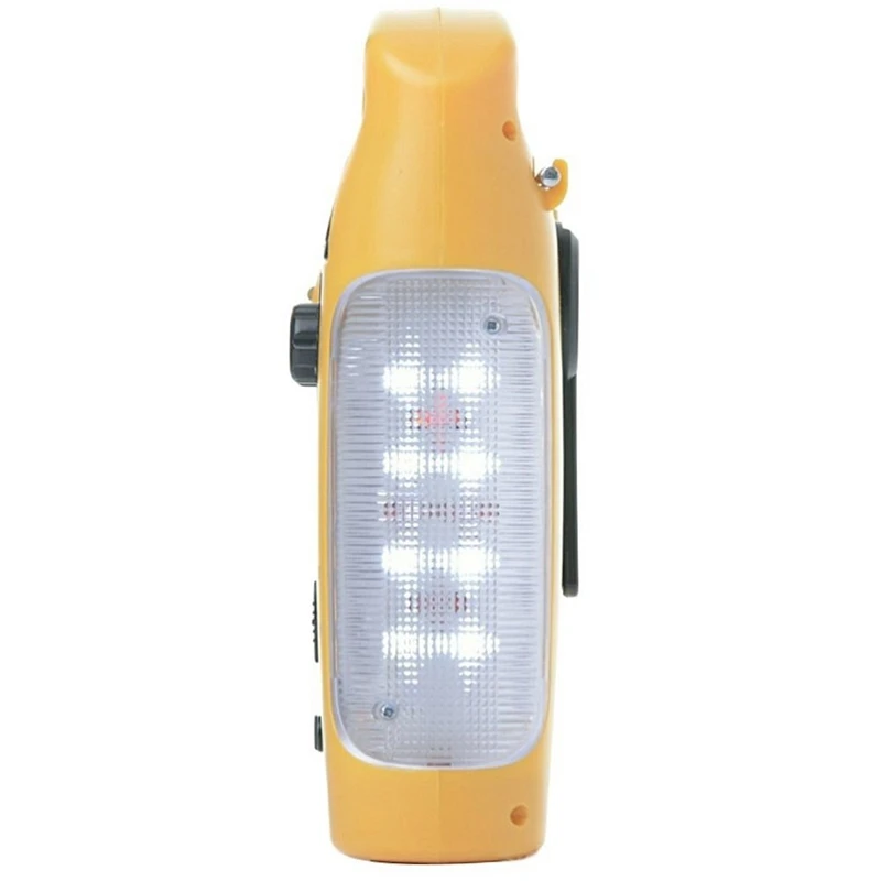 Зарядное устройство для сотового телефона радио светодиодный фонарик сирена