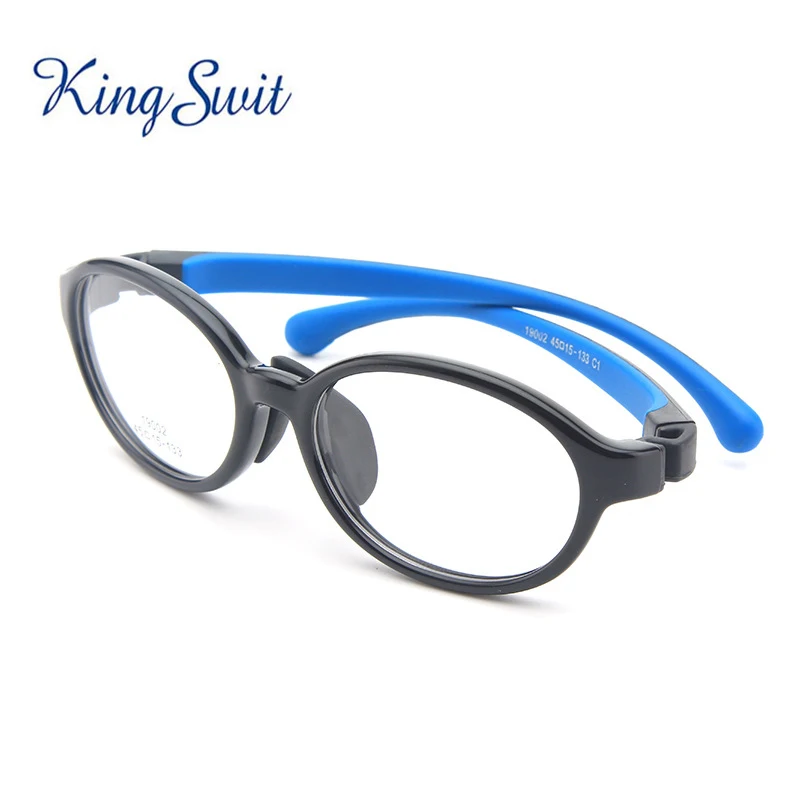 Kingswit 2019 анти голубой свет очки для детей глаз Защитные компьютер Ретро