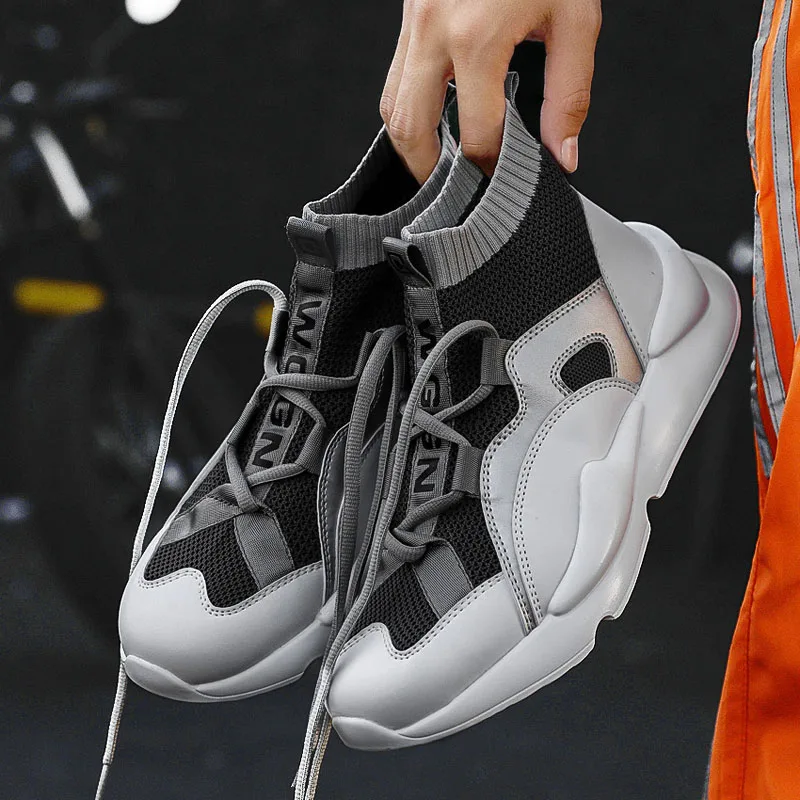 LTSUYO новые мужские спортивные беговые кроссовки для отдыха на открытом воздухе