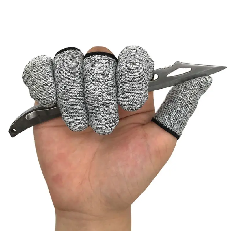 10/30 pçs anti-corte dedo capa protetor de dedo manga capa dedo casca dedo luvas dedo escolher dedo capa ferramentas de cozinha