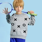 Детские свитера 2021, весенние толстовки для девочек, хлопковые топы для мальчиков, детская одежда, детские свитера