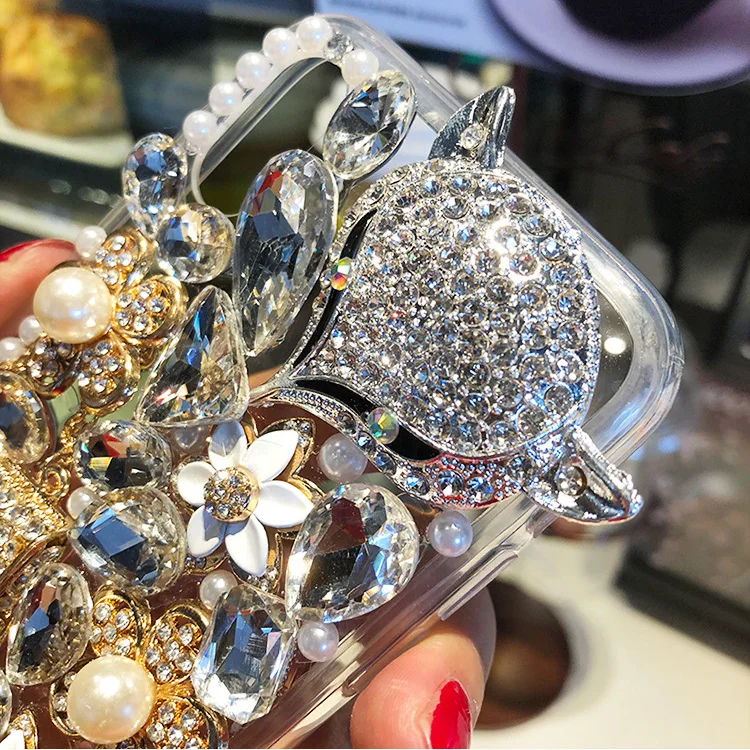 

Sunjolly for Apple iPhone 12 Pro Max Case iPhone 11 Pro Max X Xs Xs Max 8 7 6 5 Plus Phone Case Diamond Cover iPhone 12 coque