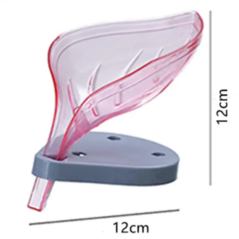 Мыльница в форме листа дренаж для мыла держатель коробочка мыльница поднос