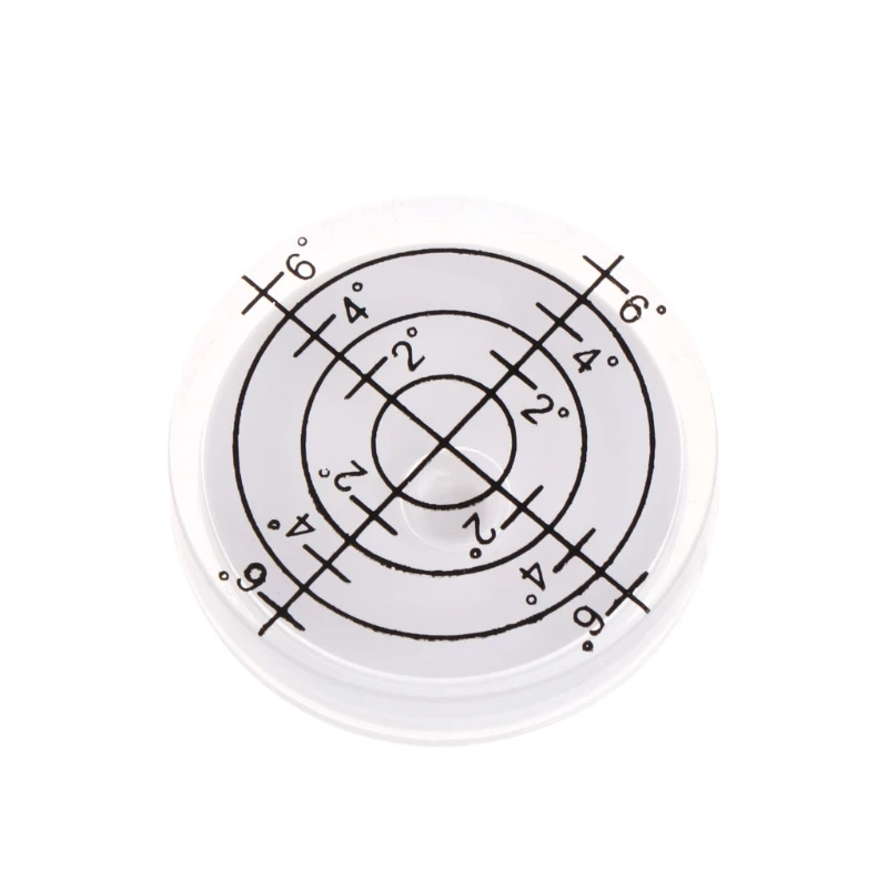 

32x7mm Bulls-eye Bubble Degree Marked Surface Level For Camera Circular R9UF
