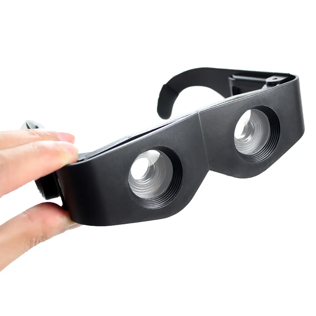 Портативный телескоп и увеличительное стекло черного цвета для рыбалки пешего