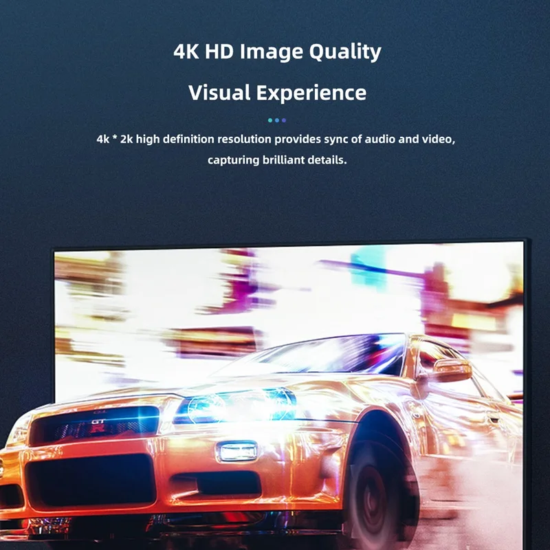 ROCK type C к HDMI 4K hdmi кабель адаптер для huawei P30 P20 Pro mate 20 Macbook iPad USB провода|Кабели