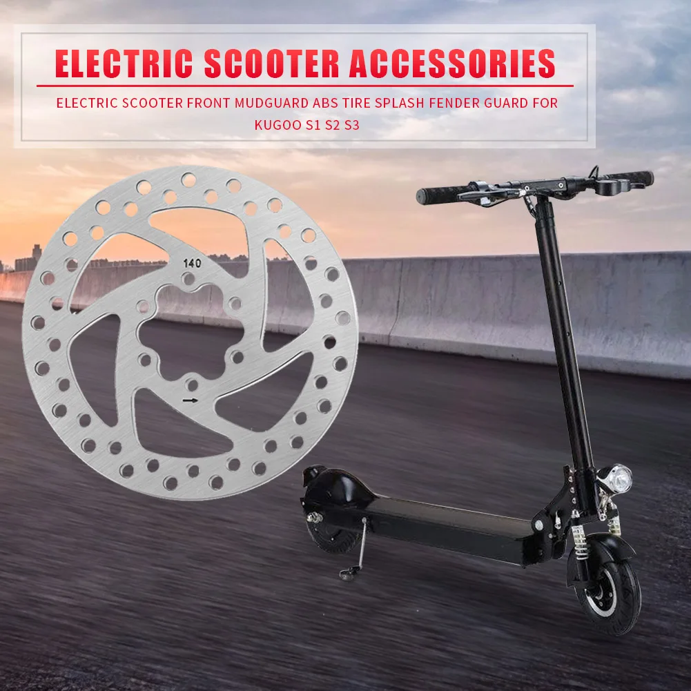 Electric Scooter Steel Brake Disc Rotor for 10 inch Kugoo M4 Skateboard Pads 140mm | Спорт и развлечения