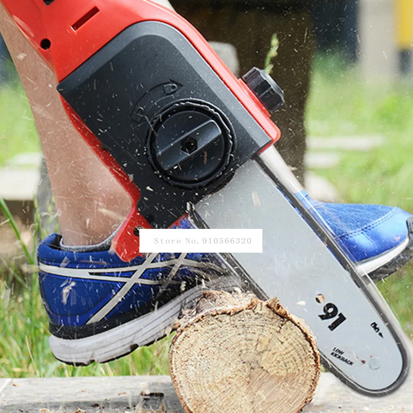 

Household Electric High-altitude Saw Rechargeable Cordless High Branch Saw Multifunctional Hedge Trimmer 110-220V 1.5Ah/4Ah 20V