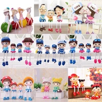 home decoration accessories resin hanging feet dolls living room small ornaments crafts cute creative room bedroom furnishings