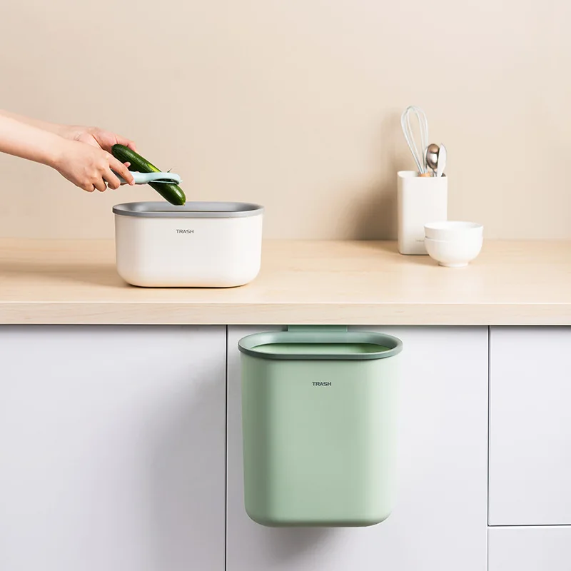 Новый подвесной Кухня мусорное ведро под раковина шкаф двери держатель мешка для