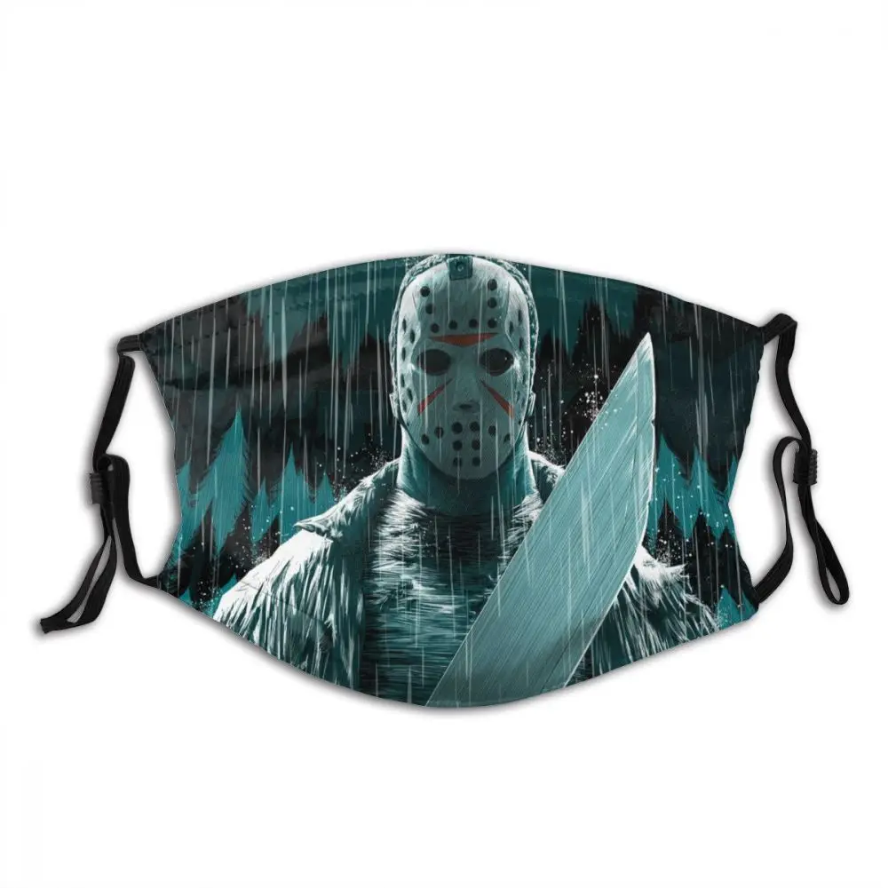 Неодноразовая маска для лица Jason вурхесская Пятница 13-е цельная Пылезащитная