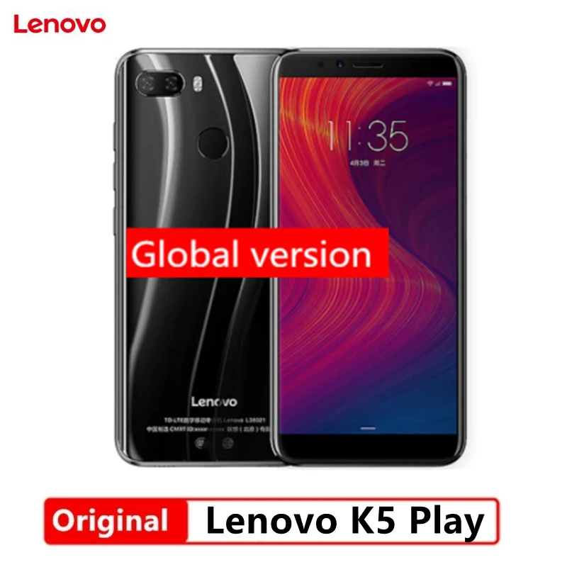 Глобальная версия Lenovo K5 играть пикселей 3гб оперативной памяти 32Гб Зуй 3 7 4G FDD LTE