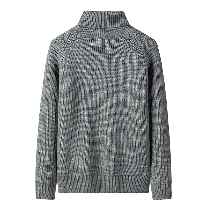 Huncher Mens Sweater Male Turtleneck Men 2020 Autumn Winter Casual High Neck Jumper Man Korean Black For |