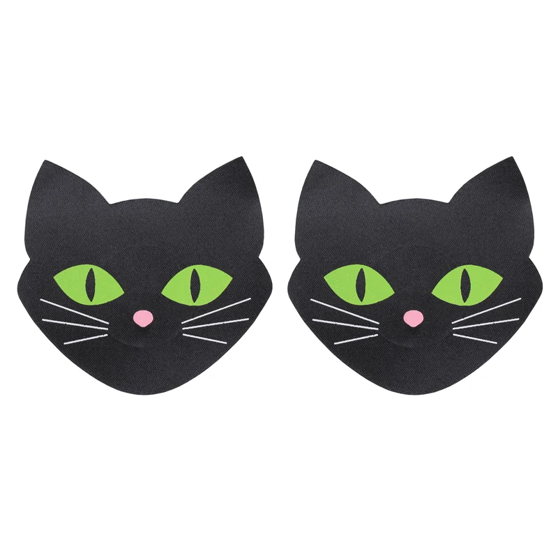 Украшения для тела кольцо сосков черная кошка светящаяся сексуальная игрушка