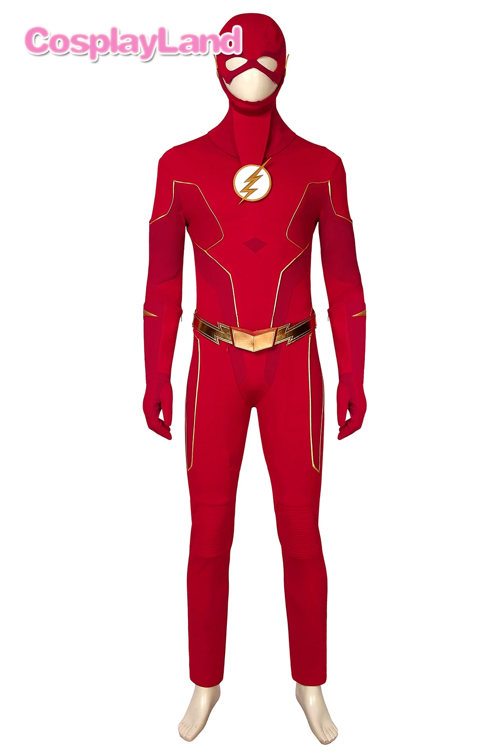 Костюм Барри Аллена из флэш-сезона 6 костюм для косплея комбинезон Хэллоуина