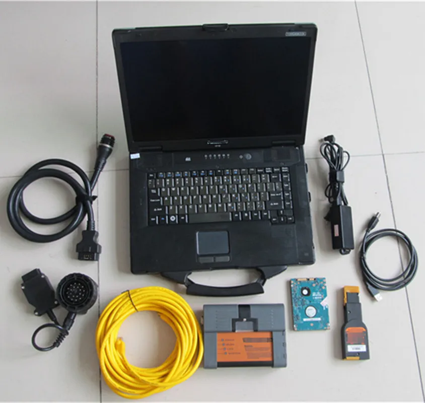

wholesale auto diagnostic tool for bmw icom a2 b c + icom a2 software 2021.03v + installed in toughbook cf52 4g for bm-w tester