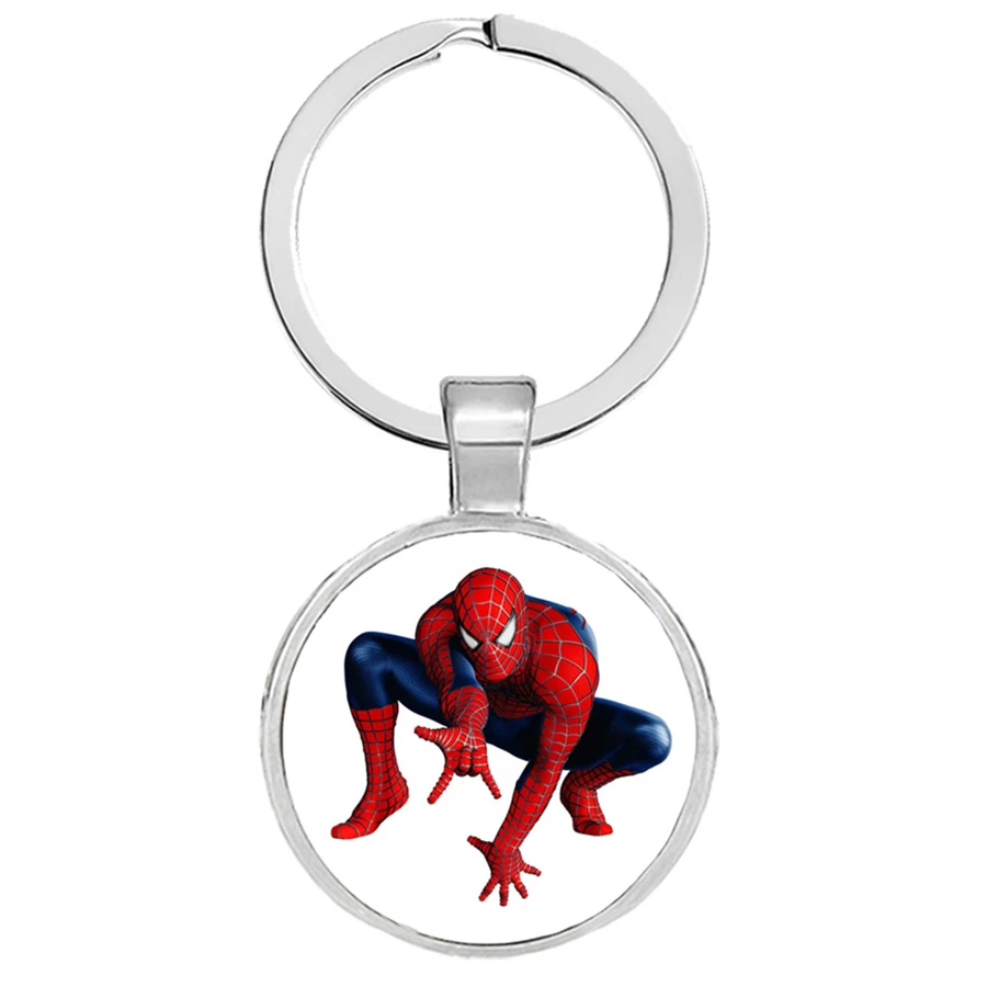 Человека паука Мстителей брелок Капитан Америка Железный человек Супермен