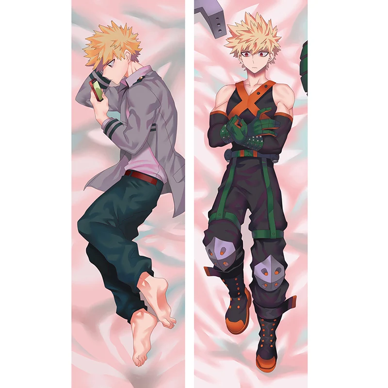Мой герой Академии Bakugou Katsuki на подушку в стиле аниме размером Чехол Dakimakura Waifu тела