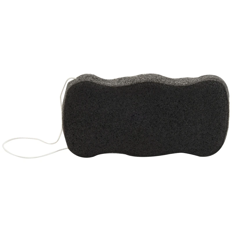 Konjac Sponge Set with Activated Bamboo Charcoal - Body & Facial Deep Cleansing for Skin Care | Дом и сад