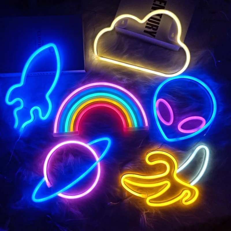 2021 Новый светодиодный неоновый светильник знак Wall Art подвесной ночник