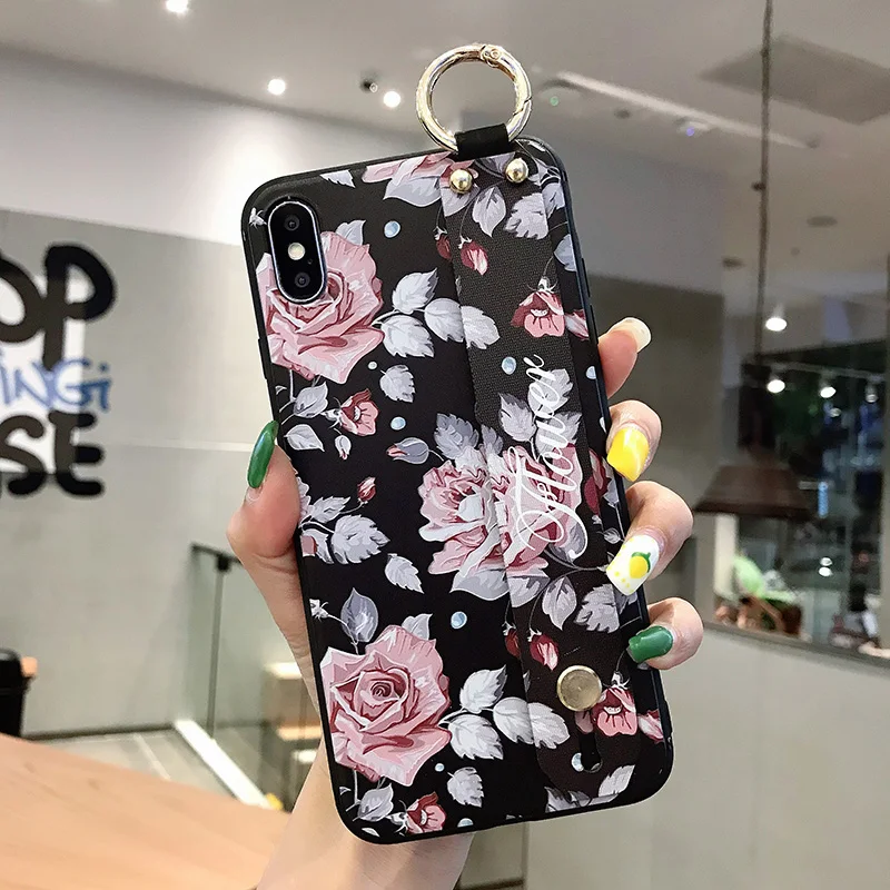 Винтажный цветочный Мягкий чехол из ТПУ Для Xiaomi 5X 6X 8 9 CC9 A3 Lite Redmi K20 Note 4 4X 5 5A 6 7 Pro