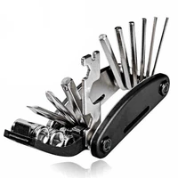 cycling repair tool sets 16 in 1 portable folding screwdriver wrench repair kit bicycle mtb maintenance tools bike accessories