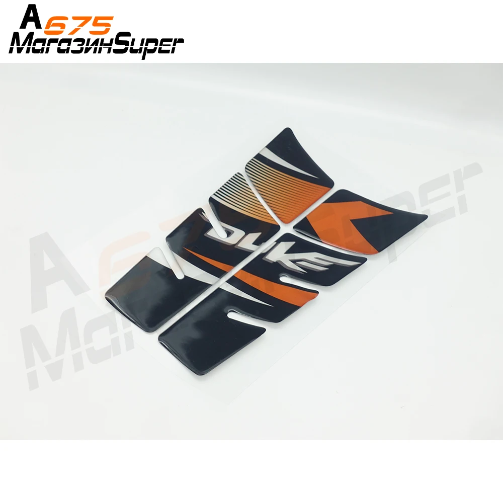 Для KTM Duke 125 200 390 690 990 1290 домашнего декора Moto 3D Наклейка защитная накладка на бак