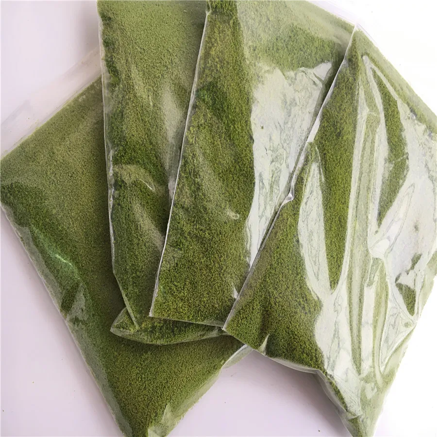 Порошок дерева для архитектурных моделей 30 г желто зеленый зданий поездов Хо